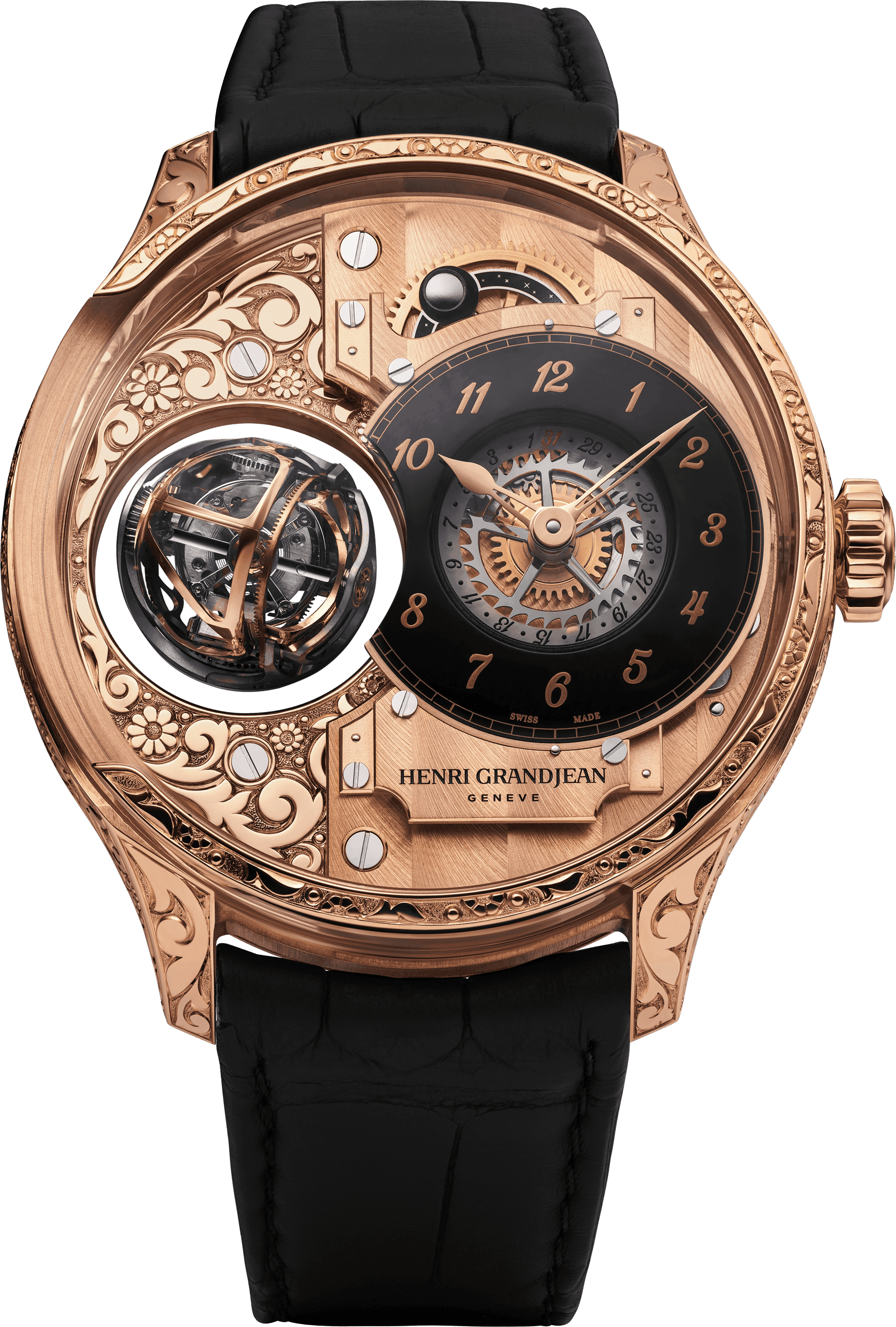 Rose Gold & Black Onyx