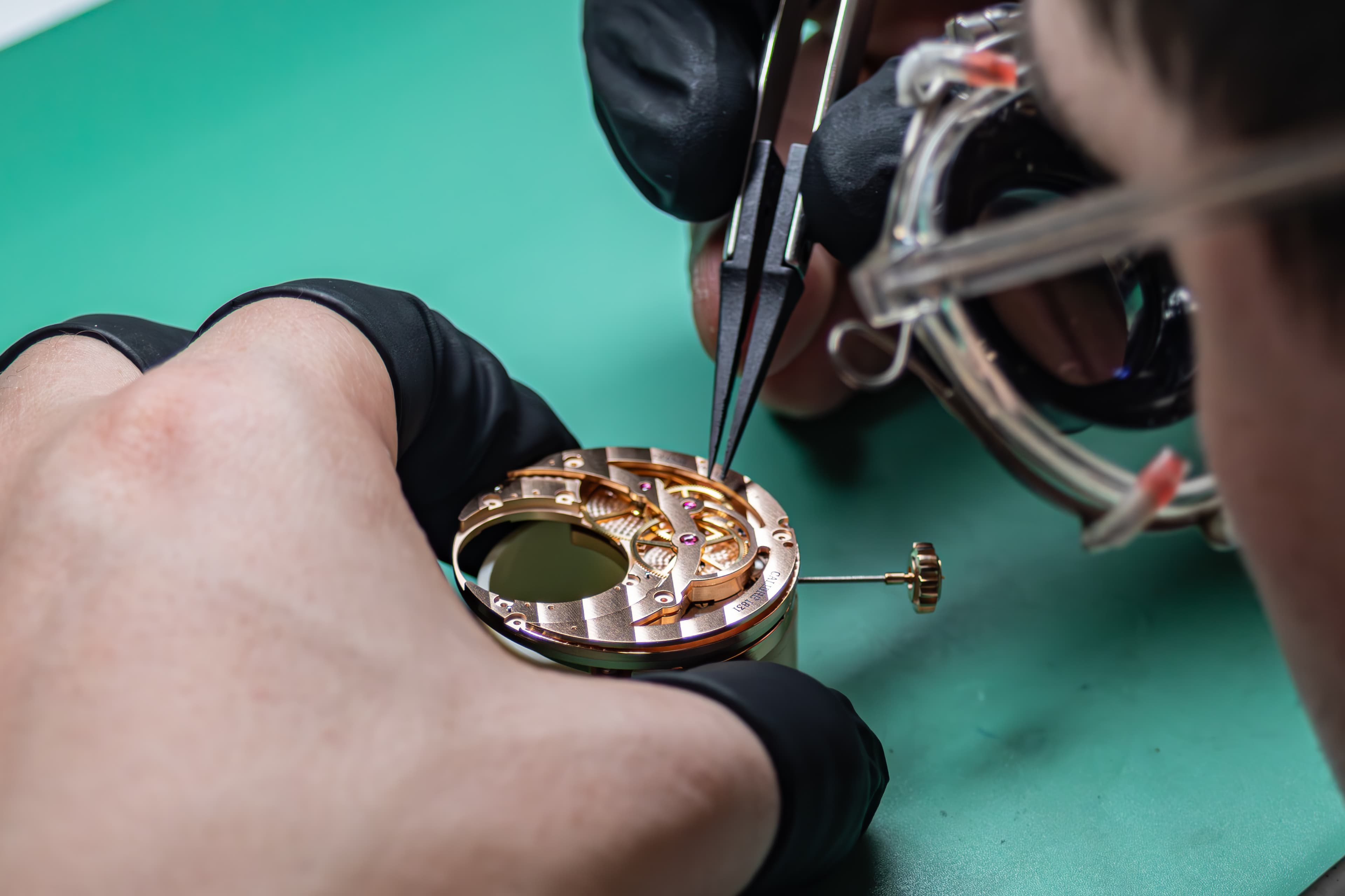 Henri Grandjean workshop interior