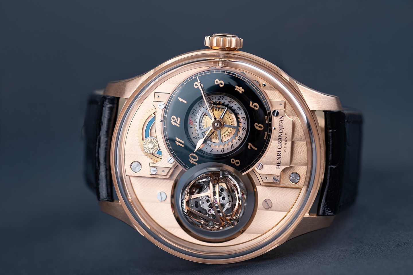 Henri Grandjean Black Onyx full watch